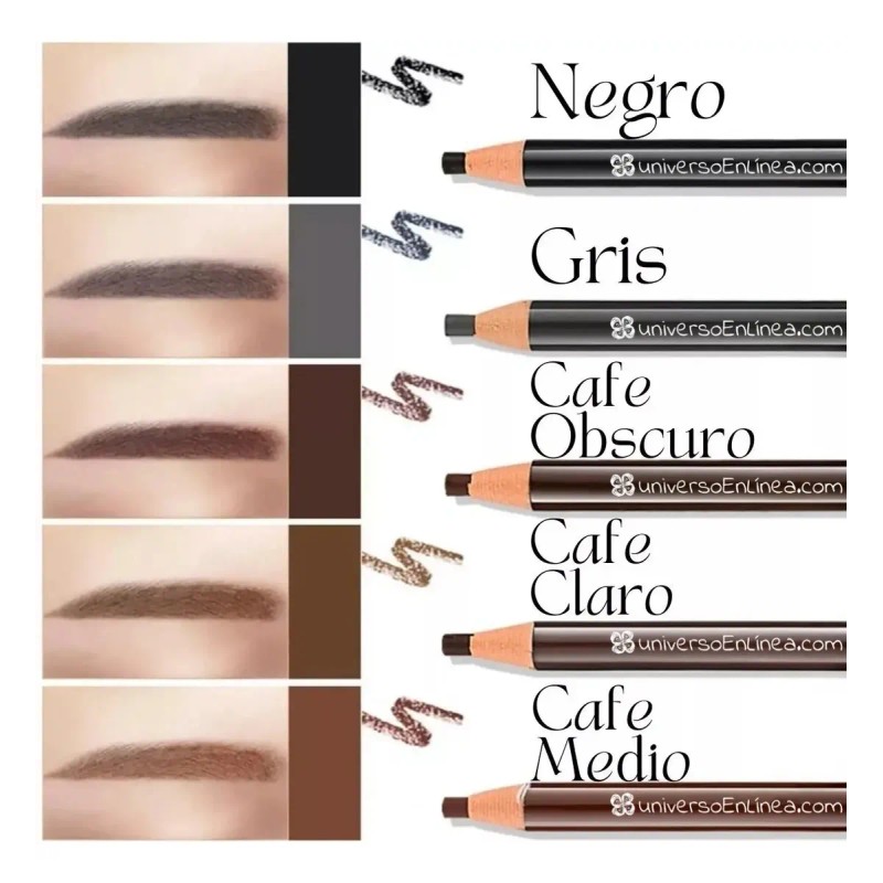 2 Lápiz Para Diseño Y Delineado De Cejas Microblading 2pz
