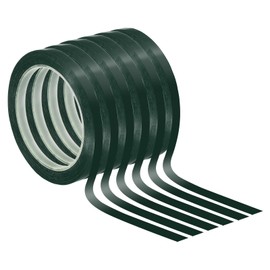 PATIKIL 5/16" Whiteboard Tape, 6 Pack Thin Dry Erase Tape for Graphic Chart Marking DIY Art, Green