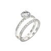Aeon Jewellery Wedding Ring Set - 925 Sterling Silver |