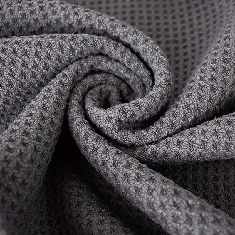 Two-fold Golf Towel | Premium Microfiber Fabric | Waffle Pattern