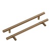 goldenwarm 10 Pack Champagne Bronze Cabinet Pulls Kitchen Cupboard Handles