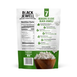 Black Jewell Gourmet Specialty Popcorn Kernels, Original Black (Pack of 1, 28.35 oz)