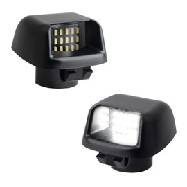 RUXIFEY - Luces LED para placa de matrícula trasera de repuesto compatible con Frontier Titan Xterra Armada Suzuki Equator