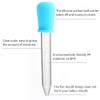 Color Random Children Dropper with Scale, Washable Reusable Infant Droppers