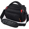 FOSOTO Shockproof DSLR Camera Case, black, shoulder bag
