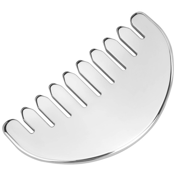 Stainless Steel Scalp Massager Comb - Deep Pressure Scalp Relaxation