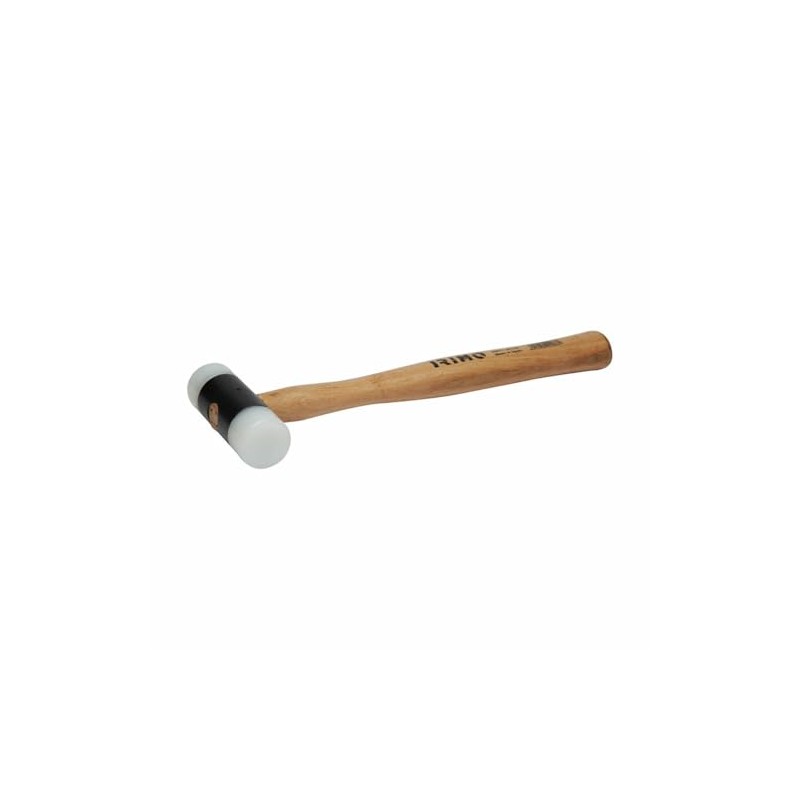 Irimo 529151 Mouth Nylon Hammer with Wooden Handle 22