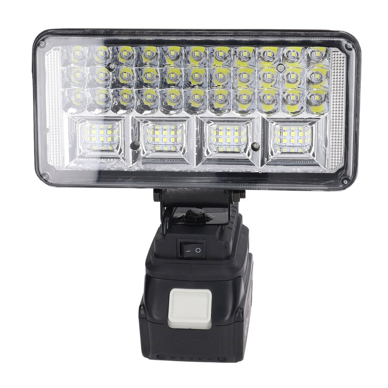 6000lm Cordless LED Work Light Waterproof Emergency 14.4V‑18V Lithium Battery