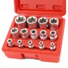 FIFIBANG E-Torx Star Socket Set E4, E5, E6, E7, E8,