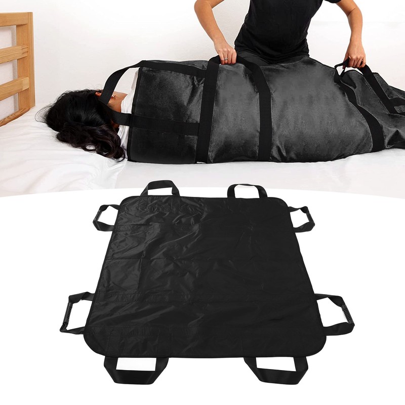 Transfer Blanket Waterproof Reusable Handles Wide Strap Lifting Patient Transfer