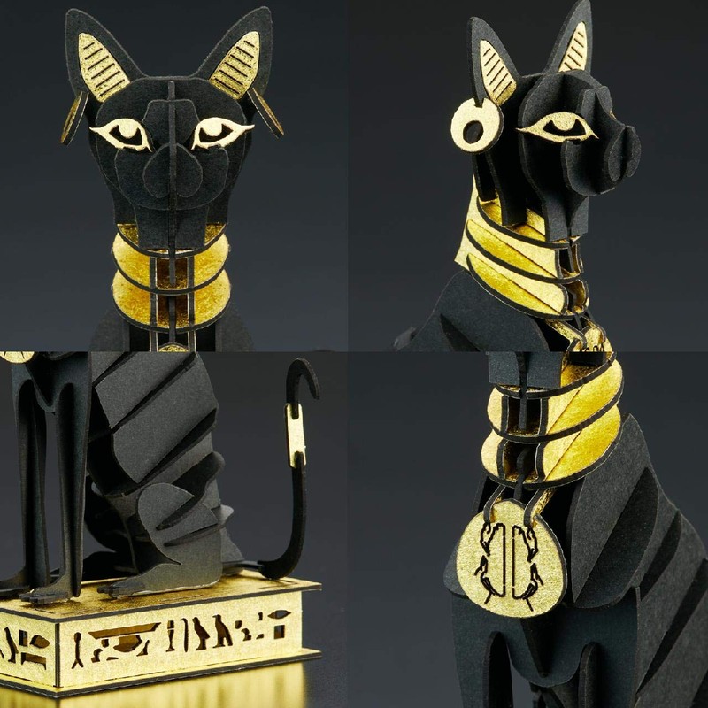 3D Paper Puzzle Bastet