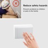 Tabanzhe Plug Socket Cover-Electrical Outlet Protector Double-Position Switch Protector Box
