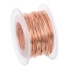 PATIKIL 66 Feet 99.9% Solid Bare Copper Wire, 18 Gauge