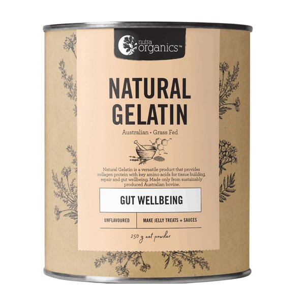 Nutra Organics Natural Gelatin - 250gm