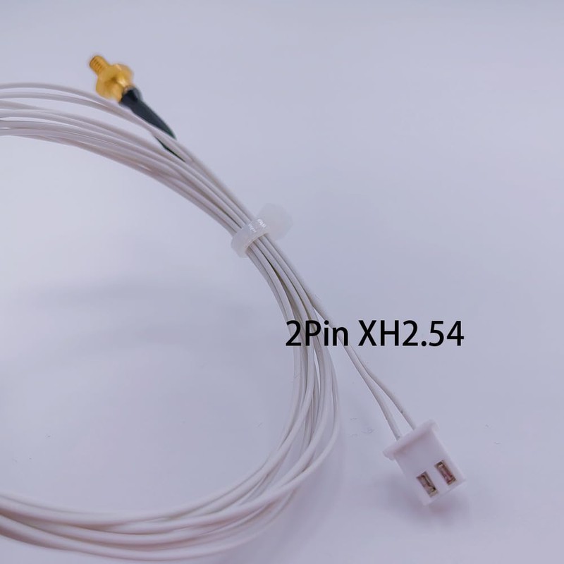 Ender 3 Thermistor 300°C 1m/39.4Inch, 3D Printer M3 Stud Thermistor,