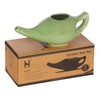 HealthGoodsAU - Freckle Pattern Green Ceramic Neti Pot for Nasal