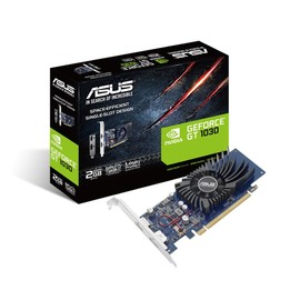 ASUS 90YV0AT2-M0NA00 - GF GT1030-2G-BRK PCI-E 3.0 LP - 2GB GDDR5 1468MHZ HDMI DP IN