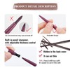 Longwear Waterproof Eyeliner Pencil – Light Brown, Retractable, Smudge-Proof, Transfer-Resistant,