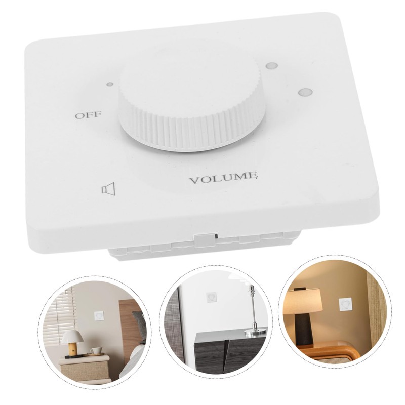 NOLITOY Volume Control Switch Tone Switch Panel Audio Source Selector