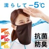 Alphax UV Protection Face Cover, Antibacterial, Deodorizing, UV Face Mask,