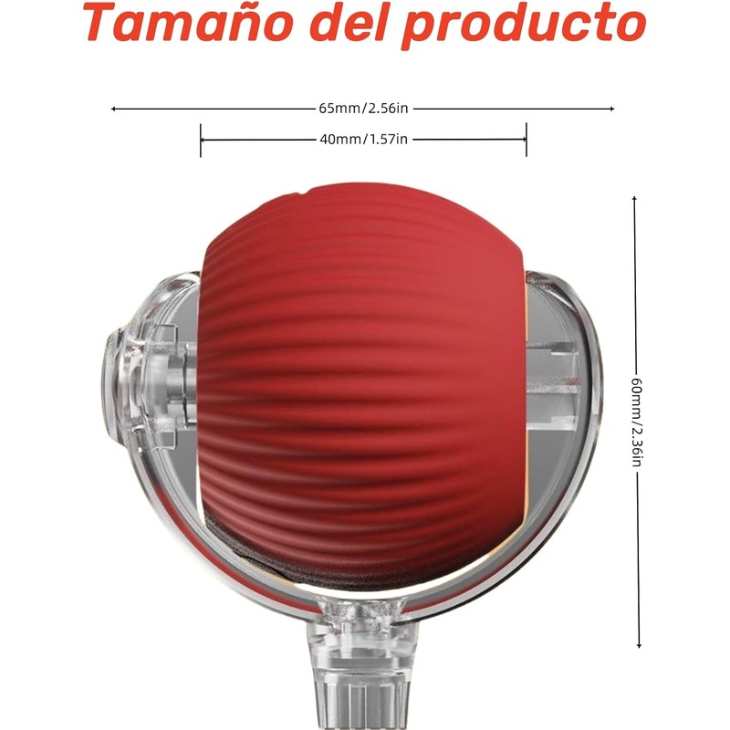 Chewie Ball – Juguete interactivo para gatos con 3 modos