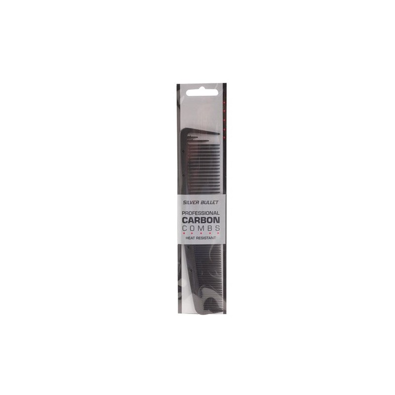 Silver Bullet Carbon Basin Hair Comb