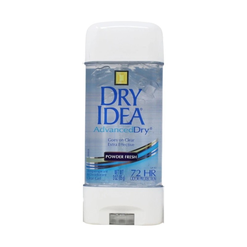 Dry Idea Advanced Dry Clear Gel Deodorant, Powder Fresh, 3oz