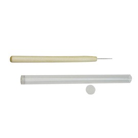 OTNE Pearl Reamer Diamond-Coated Bead Reamer Wooden Handle Jewellery Beads Enlarged Hole Tool Handmade Making Reamer
