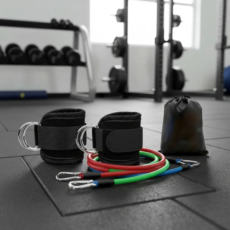 Bandas De Resistencia Ejercicio Glúteos 8pzs Yoga Pilates