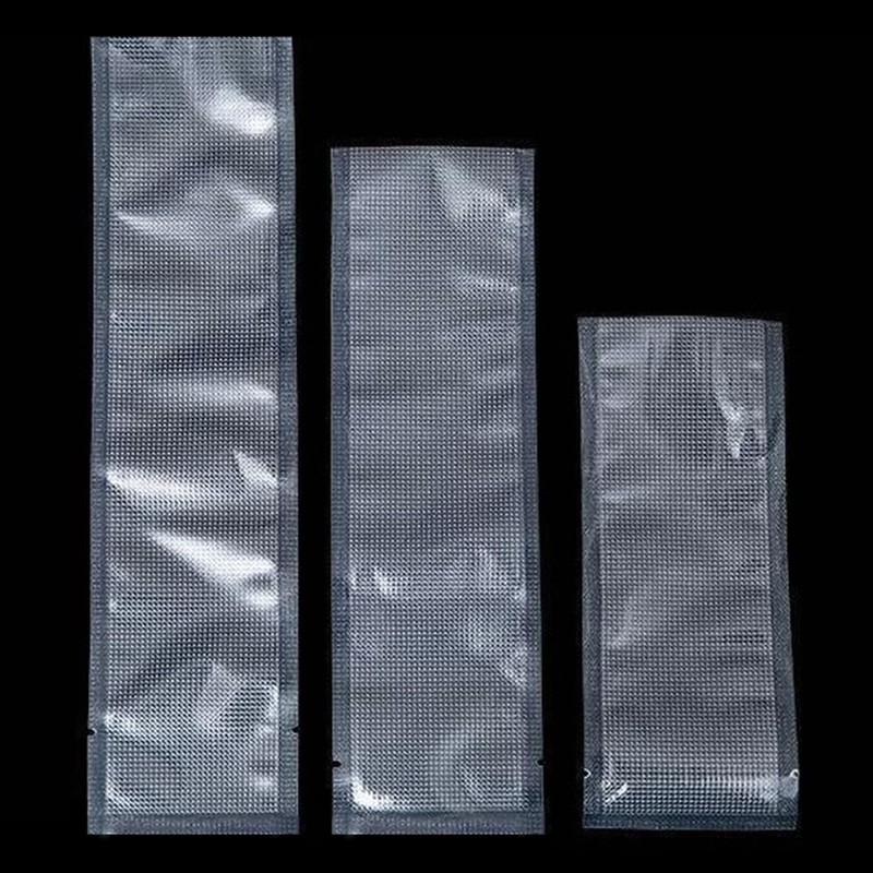 MITOB 100 Pack Clear Vacuum Bags 1.57x5.9 inch (Inside Size