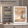 BEAUTME Vanity Mirror 20.5x24.1 Inch,Makeup Mirror with Lights,Hollywood Mirror,LED Mirror