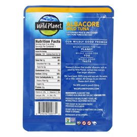 Wild Planet Albacore Tuna - Pouch Pack, 3 Ounce - 12 per case