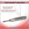 Scalpel Handle #8 Stainless Steel Knife, Blade Holder with Thick