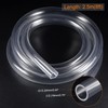 sourcing map PVC Transparent Hose Vinyl Hose 19 mm ID