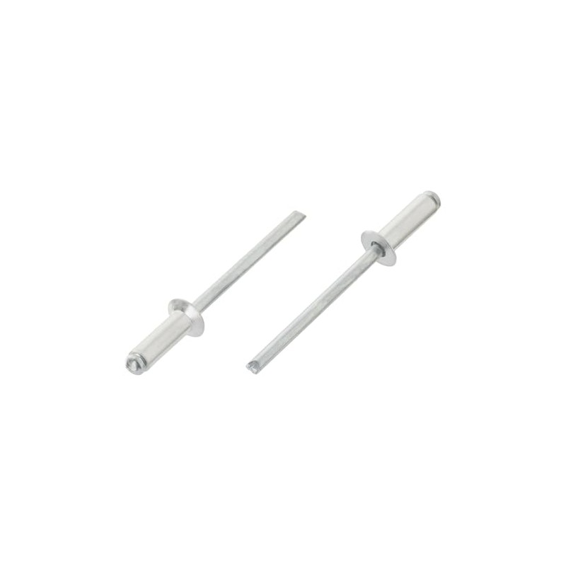 5mm x 18mm Blind Pop Rivet Countersunk Head Aluminium/Steel Shaft