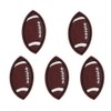 XUNHUI Rugby Iron on Embroidered Patch 5 Pieces