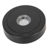 LED Rotating Display Base Black 360 Degrees 80s Circle Battery
