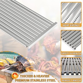 DcYourHome Stainless Steel Emitter grates Replacement for Charbroil Commercial Tru-Infrared 463247009 463241013 463268008 463241313 463246909 463247109 463243911 466241313 463243911 Grill Parts,2-Pack