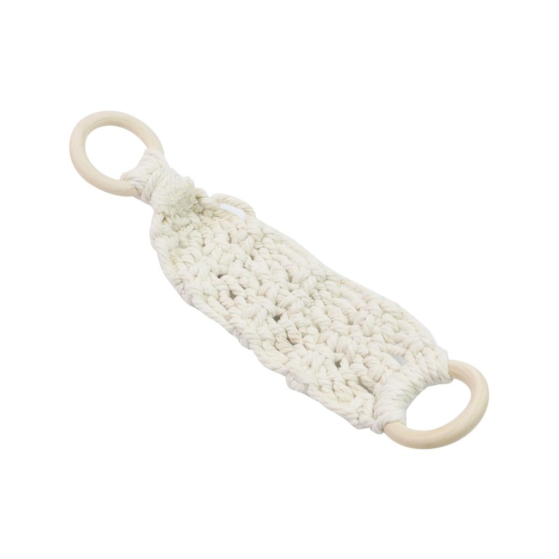 Crapyt 2 PCS Hanging Kitchen Towels Ring Crochet Hanging Dish