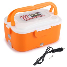 Lufodon 1.5L Portable 12V/24V Car Electric Heating Lunch Box Bento Food Warmer Container Bento Box Adult Lunch Box, Containers for Adults Men Women for Traveling (24V)