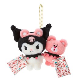 Sanrio 476617 Sanrio Mascot Holder Swimer x Sanrio Characters Kuromi 476617 Kuromi 4.3 x 4.1 inches (11 x 10.5 x 4.5 cm)