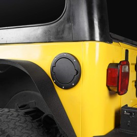TJ Wrangler - Tapa de tapa de gasolina para llenado de combustible, compatible con Jeep Wrangler TJ 1997-2006