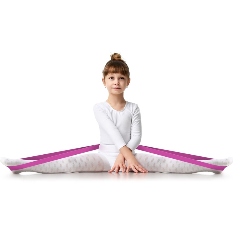 CampTeck Ballet Equipment Kit - Elastic Stretch Band & Dance