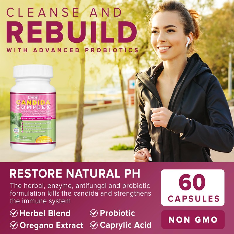 Cyrixs Health Candida Complex | Boost Your Immune System |