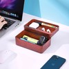 beheart Valet Tray Box with Magnetic Rotating, Office Desk Daily