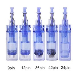 10 Pcs Replaceable Cartridges 12Pin Tip Use On For A1 Pen - Colour: 36pins(10pcs)