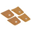 Sewing Finger Sleeve Knitting Thimble Leather Fingertip Protector Embroidery Supplies024