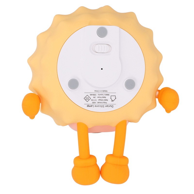 Durian Night Light Silicone Soft Light Rechargeable Cute Tap Control