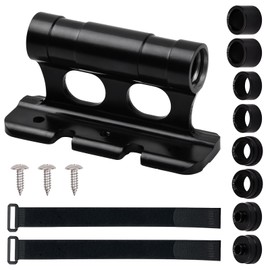 Granvoo Fork Mount Bicycle Aluminium Alloy Bicycle Front Fork Fixed Clip, Versatile Bicycle Block Fork Mount for 5/12/15 x 100 mm 15 x 110 mm