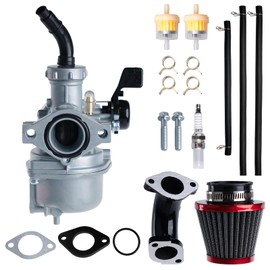 PZ22 Carburetor for Honda XR50 CRF50 CRF50F Z50 CRF XR 50R Z50R Z50A Mini Trail 50 Compatible with Coolster TaoTao 110cc 125cc SSR CRF50 Pit Dirt Bike 22mm Air Filter